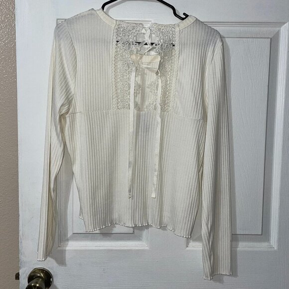 American Rag Ribbed Long Sleeve - Picture 2 of 5